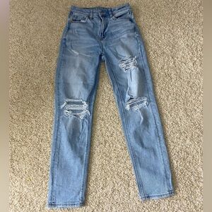 American eagle mom jeans